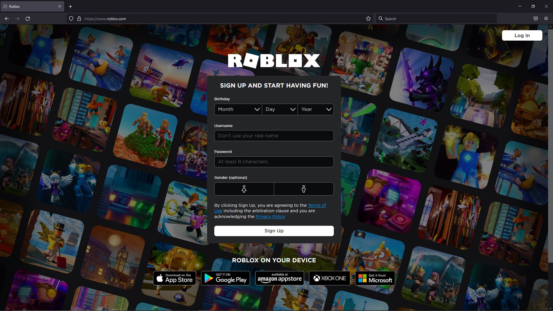 roblox quick log in