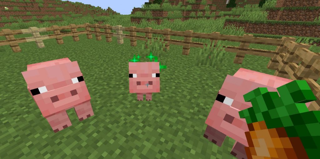 How to Breed Pigs in Minecraft - KiwiPoints