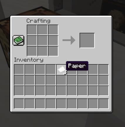 How To Make Paper in Minecraft - KiwiPoints