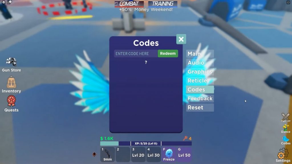 Roblox Aimblox codes (January 2024) KiwiPoints