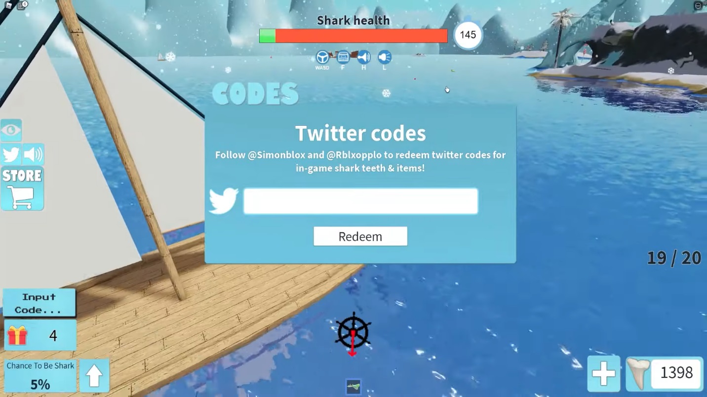 Roblox SharkBite Codes (August 2024) KiwiPoints