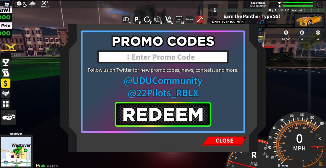 Roblox Ultimate Driving Codes (July 2024) KiwiPoints