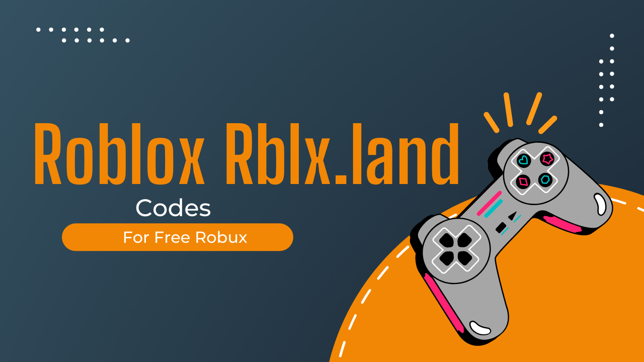 Roblox Rblx.land Codes For Free Robux (May 2024) KiwiPoints