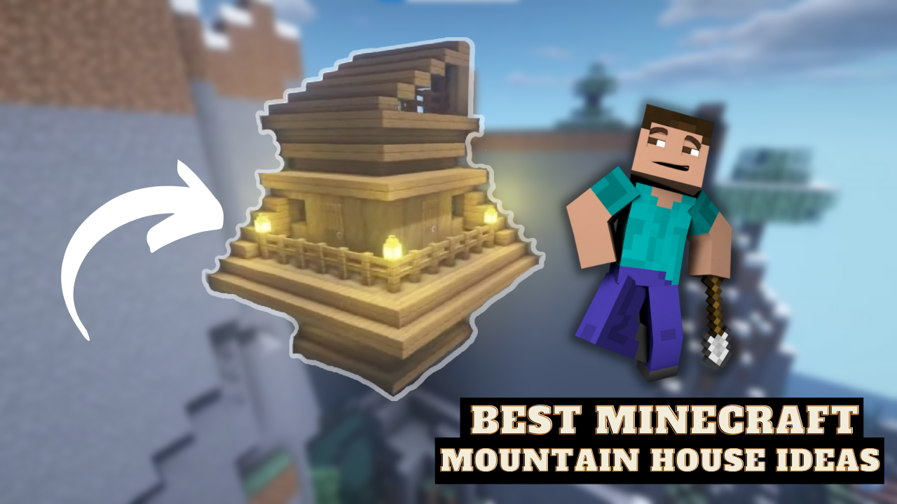 House in a mountain = best house : Minecraft